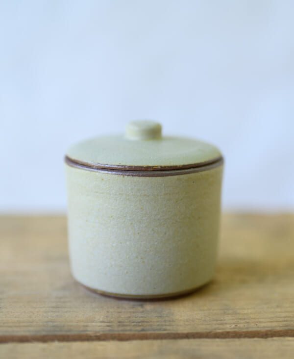 Small lidded container
