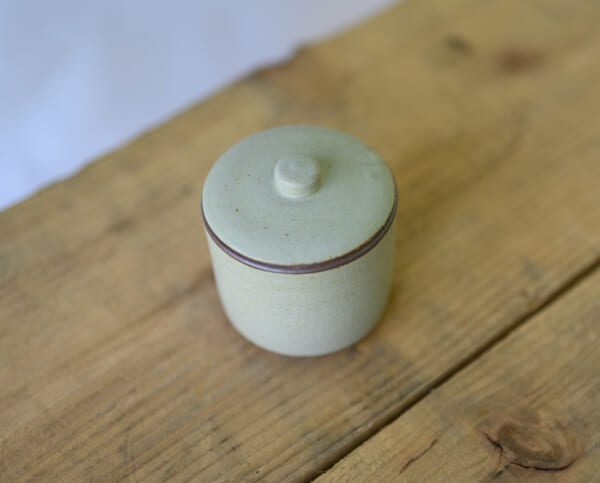 Small lidded container